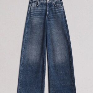 rag & bone Dark Blue high rise, wide leg Jeans / BNWOT